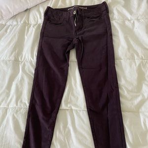 Dark Purple Jeggings